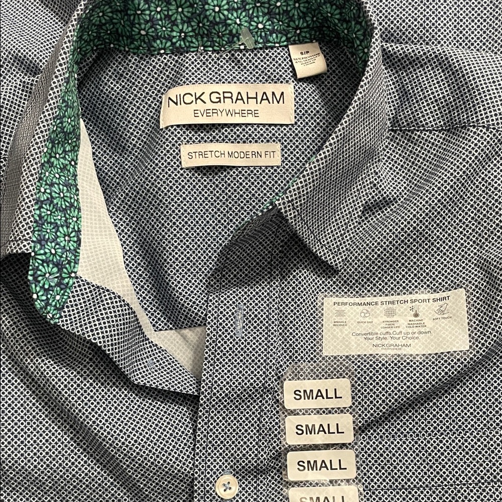 Nick Graham performance golf shirt